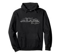 Signature Nara City Skyline - Souvenir du Japon Sweat à Capuche