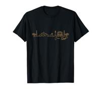 Signature - Pyramides du Caire - Horizon de la Ville - Souvenir de l'Égypte T-Shirt