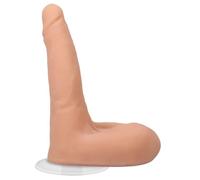 Signature Series - Lucas Frost ULTRASKYN Gode de 17,8 cm - Design réaliste à double densité avec ventouse amovible Vac-U-Lock - Compatible avec harnais, sans phtalates, sans danger pour le corps