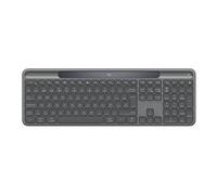 Signature Slim Solar+ K980 for Business - Clavier - full size - sans fil - Bluetooth
