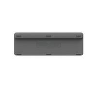 Signature Slim Solar+ K980 for Business - Clavier - full size - sans fil - Bluetooth LE, USB-C - QWERTY - Espagnol - commutateur : interrupteurs en