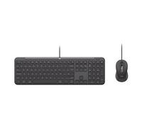 Signature Slim Wired Combo MK620 for Business - Ensemble clavier et souris - full size - USB-C - QWERTY - Espagnol - Europe - graphite