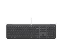 Clavier Filaire Logitech K620 pour Entreprises - Graphite - US