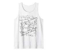 Signatures du compositeur Bach Beethoven Mahler Mozart Rossini Débardeur