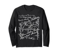 Signatures du compositeur Bach Beethoven Mahler Mozart Rossini Manche Longue