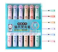 Signaux aveuglants - Élumination colorée jambes de chat avec séchage rapide et nageoire de surbrillance multifonctionnelle pour notes | Produits scolaires, nouvelles, scrapbooking
