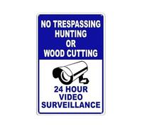 Signaux de sécurité pour la maison - Signaux d'enregistrement de caméra - Signaux de sécurité robustes pour la maison ou l'entreprise, signal de vidéo de 30,5 x 20,3 cm