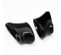 Signaux de Virage arrière Noir avec Un Support Court Compatible avec Softail FXDB Sportster 883 1200 Modèles Style Bullet Style Orange Lens