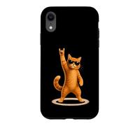 Signe à Main Cat Rock Funny Pet Lover Music Concert Mom Dad Coque pour iPhone XR