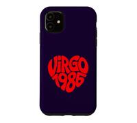 Signe Astrologique Anniversaire du Zodiaque Vierge 1986 Coque pour iPhone 11