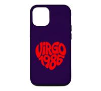Signe Astrologique Anniversaire du Zodiaque Vierge 1986 Coque pour iPhone 12/12 Pro
