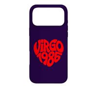 Signe Astrologique Anniversaire du Zodiaque Vierge 1986 Coque pour iPhone 17 Pro Max