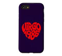 Signe Astrologique Anniversaire du Zodiaque Vierge 1986 Coque pour iPhone SE (2020) / 7/8