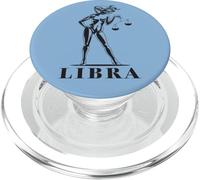 Signe Astrologique Balance Anniversaire Ascendant Horoscope PopSockets PopGrip pour MagSafe