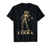 Signe Astrologique Balance Anniversaire Ascendant Horoscope T-Shirt