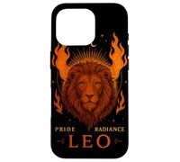 Signe Astrologique du Lion - Fierté et Rayonnement Coque pour iPhone 16 Pro