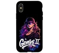 Signe Astrologique du Zodiaque Gémeaux, Horoscope céleste, Streetwear Coque pour iPhone X/XS