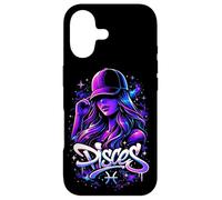 Signe Astrologique du Zodiaque Poissons Céleste Streetwear Art Coque pour iPhone 17