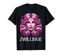 Signe Astrologique Gémeaux Anniversaire Mai Juin Ascendant T-Shirt