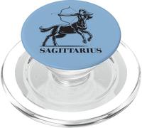 Signe Astrologique Sagittaire Anniversaire Ascendant PopSockets PopGrip pour MagSafe