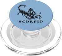 Signe Astrologique Scorpion Anniversaire Ascendant Horoscope PopSockets PopGrip pour MagSafe