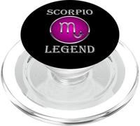 Signe Astrologique Scorpion Légende Zodiaque Scorpion Cadeau PopSockets PopGrip pour MagSafe