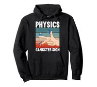 Signe de Gangster de Physique drôle pour Professeur de Science, Nerd Sweat à Capuche
