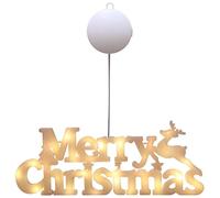 Signe de Joyeux Noël éclairé, Panneau de Joyeux Noël en 3D, Accessoires Couronne pour Les Vacances la Porte la Porte | Signes décoratifs plaques