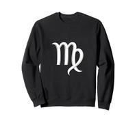 Signe de la Vierge Minimaliste Symbole Zodiaque Amoureux Astrologie Sweatshirt