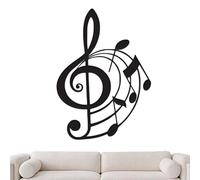 Signe de note de musique, décoration murale de notes de musique, Cintre mural en métal pour décoration de maison, Décoration murale musicale pour la maison et la ferme, décorez votre espace dans une g