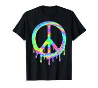 Signe de Paix Hippie Amoureux psychédélique T-Shirt Graphique avec Valeur