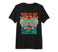 Signe de Paix rétro This is My 70s Costume Party 1970 Hippie T-Shirt Haut de Gamme