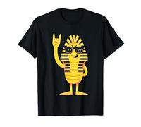 Signe de Pharaon Cool en Forme de Rocher avec Personnage égyptien T-Shirt