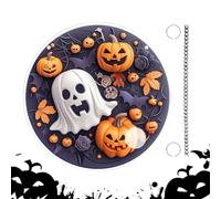 Signe de Porte d'halloween Signe Rond en Acrylique | Décoration Suspendue pour Les Portes Décoration du Festival Gothique | Souchée murmure de la Maison de Ferme de Chambre à Coucher