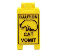 Signe De Vomi De Chat Humoristique - Décoration Créative D'impression 3D Décoration De La Maison | Plaque Murale De Chat De Nouveauté Extravagante, Décoration Amusante D'amoureux Des Chats Pour D
