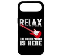 Signe drôle de Relaxation The Guitar Player is Here for Guitarists Coque pour iPhone Air