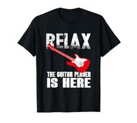 Signe drôle de Relaxation The Guitar Player is Here for Guitarists T-Shirt