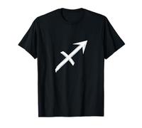 Signe du Sagittaire Minimaliste Symbole Zodiaque Amoureux d'astrologie T-Shirt