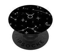 Signe du Taureau Boho Astrologie Motif PopSockets PopGrip Adhésif