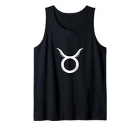 Signe du Taureau Minimaliste Symbole Zodiaque Amoureux d'astrologie Débardeur