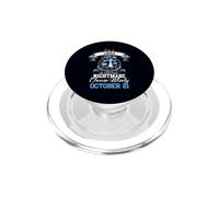Signe du Zodiaque Balance Astrologie Horoscope Octobre 21 Anniversaire PopSockets PopGrip pour MagSafe