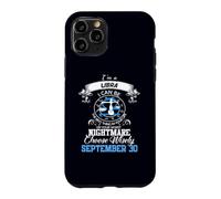 Signe du Zodiaque Balance Astrologie Horoscope Septembre 30 Anniversaire Coque pour iPhone 11 Pro