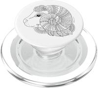 Signe du Zodiaque Bélier à Peindre et à colorier PopSockets PopGrip pour MagSafe