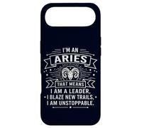 Signe du Zodiaque Bélier I Am A Leader Ram Astrologie Feu Horoscope Coque pour iPhone Air