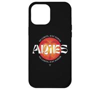 Signe du zodiaque Bélier sans limites, juste puissance astrologie Coque pour iPhone 12 Pro Max