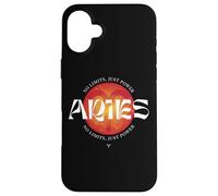 Signe du zodiaque Bélier sans limites, juste puissance astrologie Coque pour iPhone 16 Plus