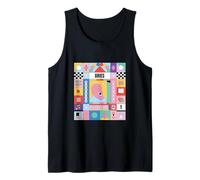 Signe du Zodiaque Bélier Style Bauhaus - Art Astrologie Moderne Débardeur