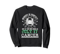 Signe du Zodiaque Cancer 17 Juillet Horoscope Astrologie Anniversaire Sweatshirt