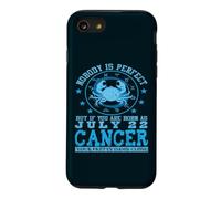Signe du Zodiaque Cancer 22 Juillet Fête d'anniversaire drôle Astrologie Coque pour iPhone SE (2020) / 7/8
