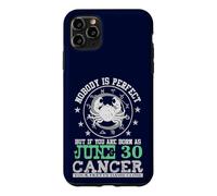 Signe du Zodiaque Cancer 30 Juin Horoscope Astrologie Anniversaire Coque pour iPhone 11 Pro Max